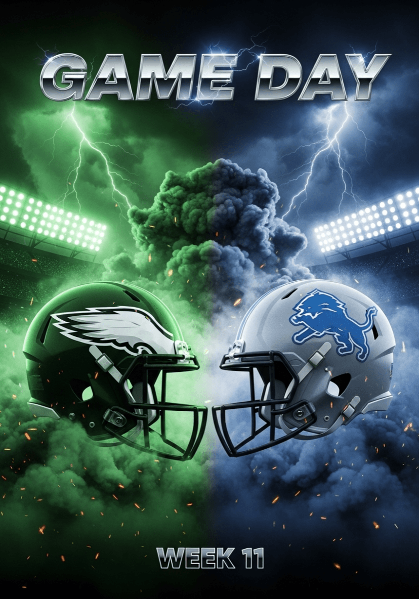 HOW TO WATCH EAGLES VS. LIONS - GAME DAY - WEEK11
