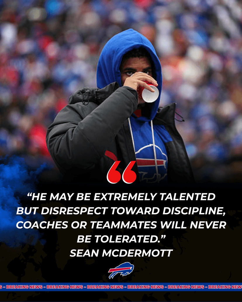 Bills star WR benched for Week 12 and the next five weeks