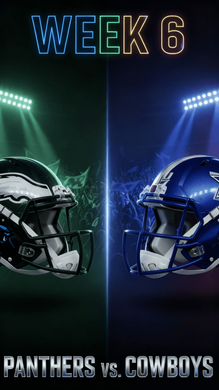 Detailed Guide for Fans: Carolina Panthers Vs Dallas Cowboys Week 6 NFL 2025!