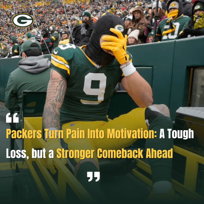 Packers Learn Tough Lesson in Loss to Browns — But the Fight Isn’t Over