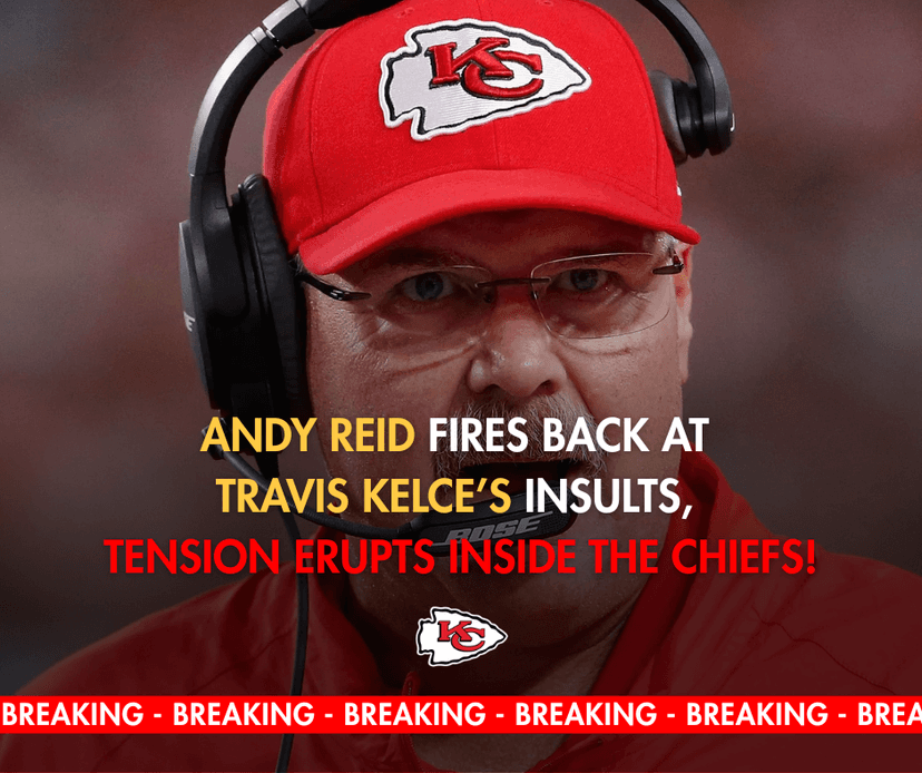 Andy Reid Explodes at Travis Kelce: Are the Chiefs on the Brink of Civil War?