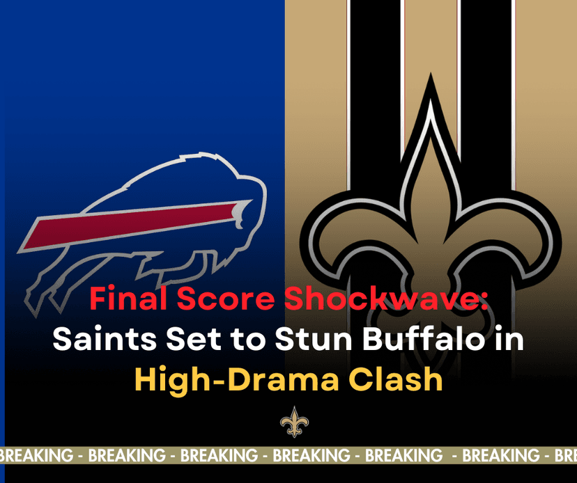“Don’t Sleep on the Saints: Buffalo’s Home Fortress Could Be Shaken on Sunday”