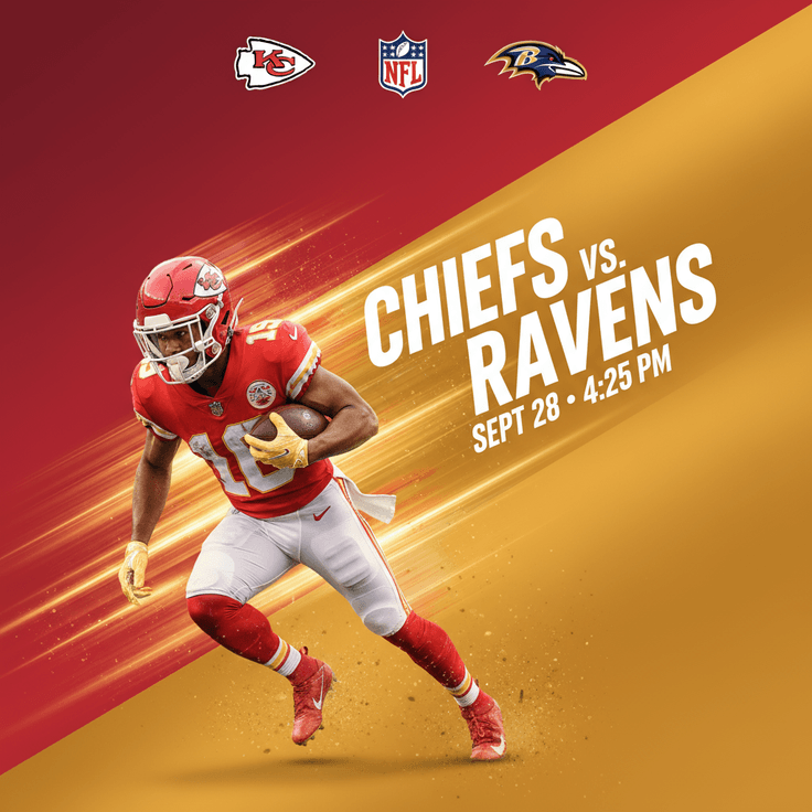 Kansas City Chiefs vs Baltimore Ravens: Clash of Titans on September 28