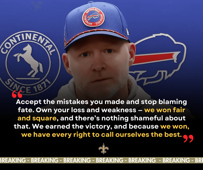 Sean McDermott’s Arrogance on Full Display After Bills’ Win Over Saints