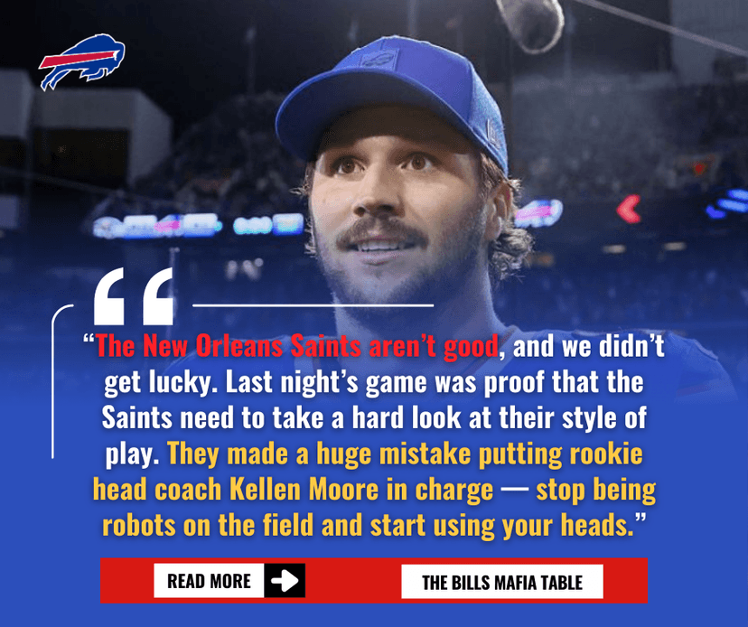 Buffalo Bills Humiliate the New Orleans Saints – A Defeat Beyond Excuses