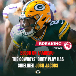 Blood on Lambeau: The Cowboys’ dirty play has sidelined Josh Jacobs
