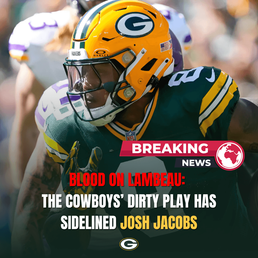 Blood on Lambeau: The Cowboys’ dirty play has sidelined Josh Jacobs