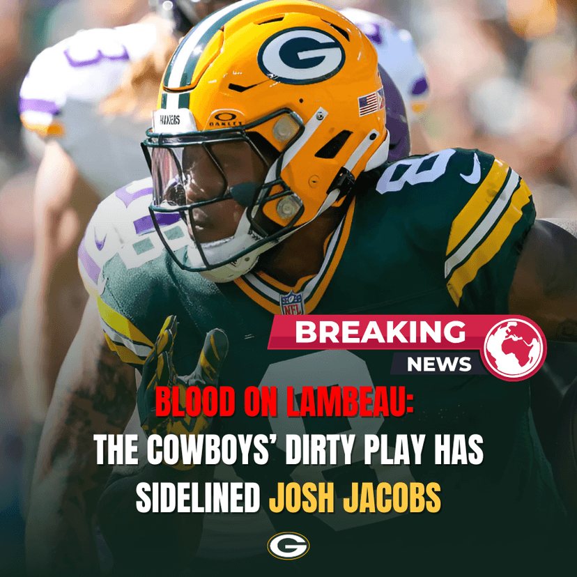 Blood on Lambeau: The Cowboys’ dirty play has sidelined Josh Jacobs