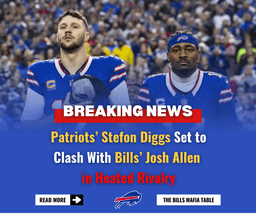 Stefon Diggs vs Josh Allen: The Broken Brotherhood That Turns Into NFL’s Most Explosive Showdown