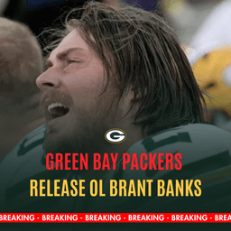 Green Bay Packers Shock Fans by Releasing OL Brant Banks – A Dangerous Roster Hole Opens Up