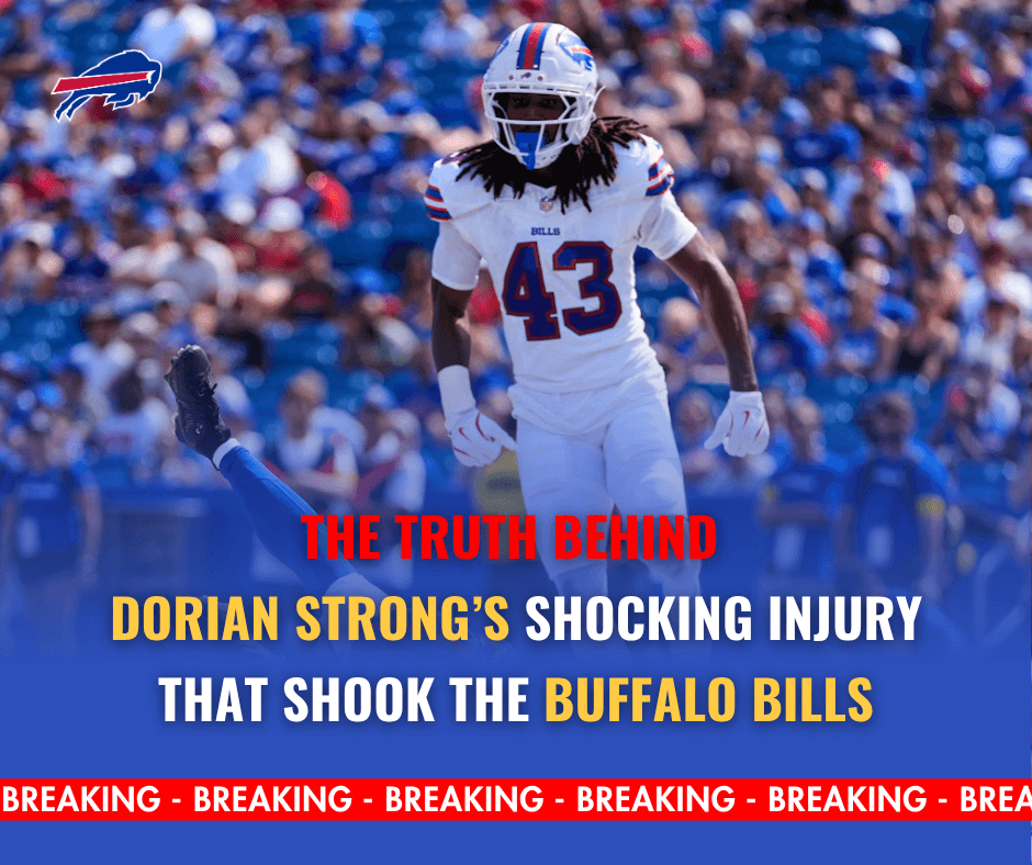 Breaking News Before Kickoff: Buffalo Bills Rookie Dorian Strong Suffers Neck Injury — Defense in Panic Mode