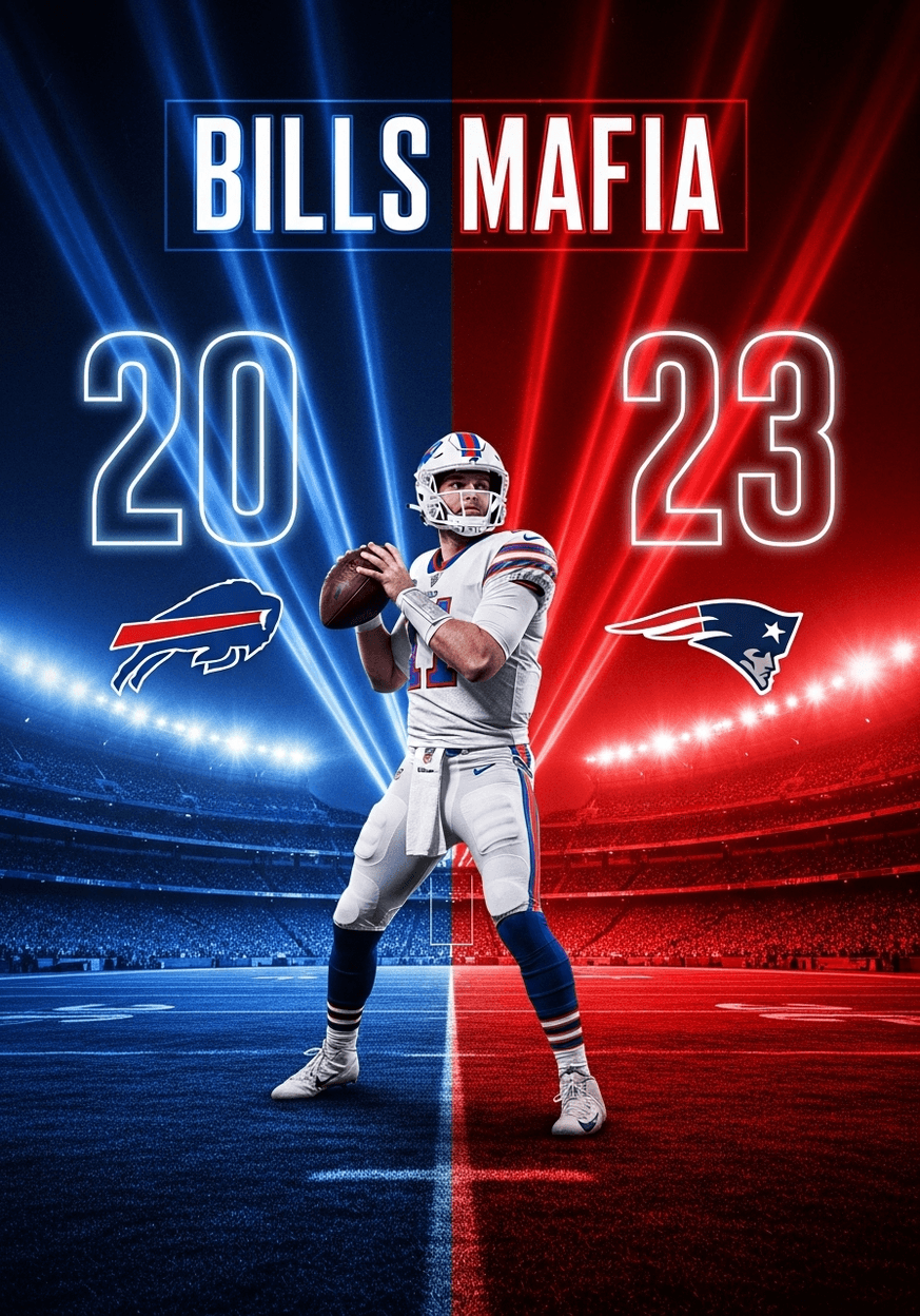 Bills’ Home Winning Streak Snapped: Patriots Sneak 23-20 Win Over Buffalo in Heartbreaker