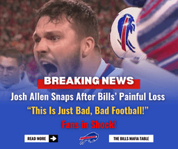 Josh Allen Explodes After Patriots Loss — “That Was Just P*ss Poor Offense!” Bills Locker Room in Chaos?