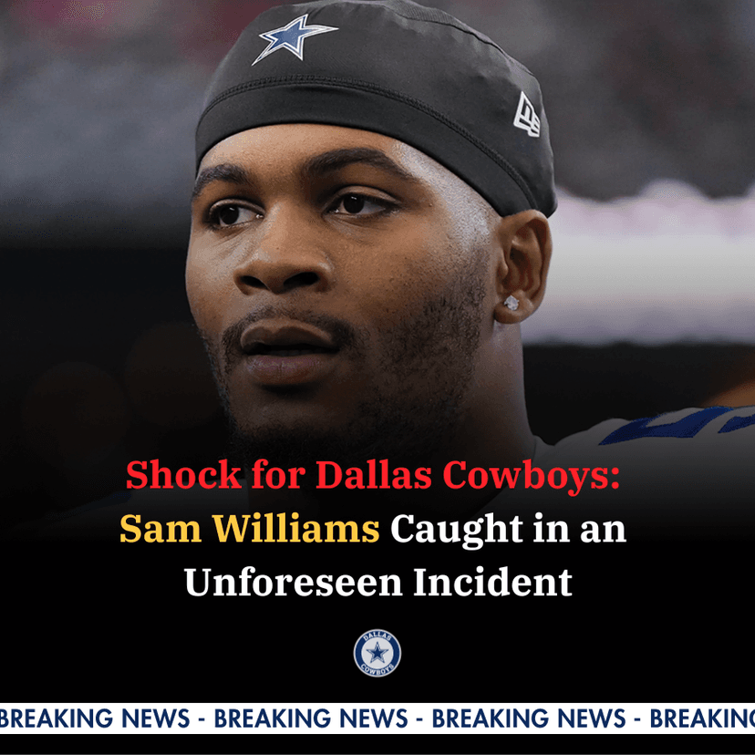Dallas Cowboys Shock: Sam Williams In Car Accident That Stirs Up Fans