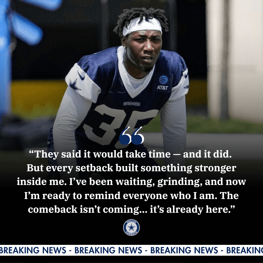 DeMarvion Overshown Nears Return: Cowboys Linebacker Gets Positive Update from Doctor