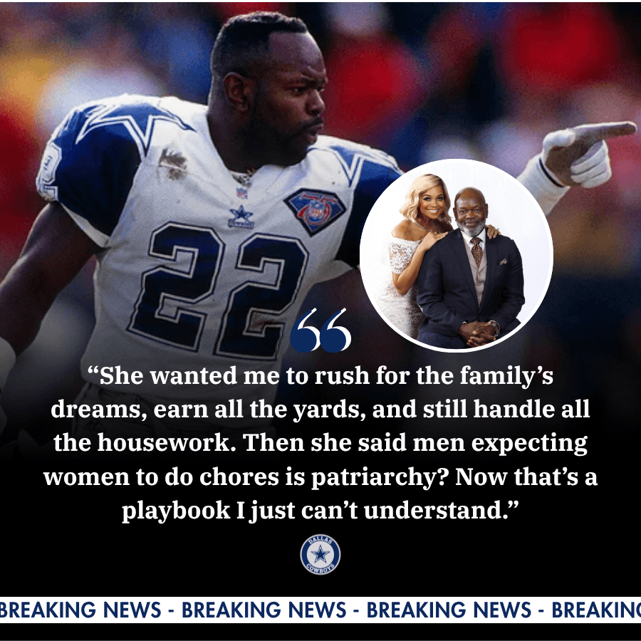 Emmitt Smith Opens Up About the Pressures of Being “the Man of the House” in Modern Times