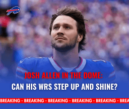 QB Josh Allen and the Dome Game Challenge: Can the WRs Step Up?