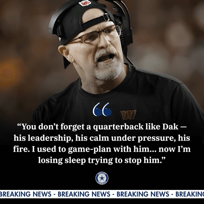 BREAKING NEWS: Washington Commanders coach admits to losing sleep over Dak Prescott