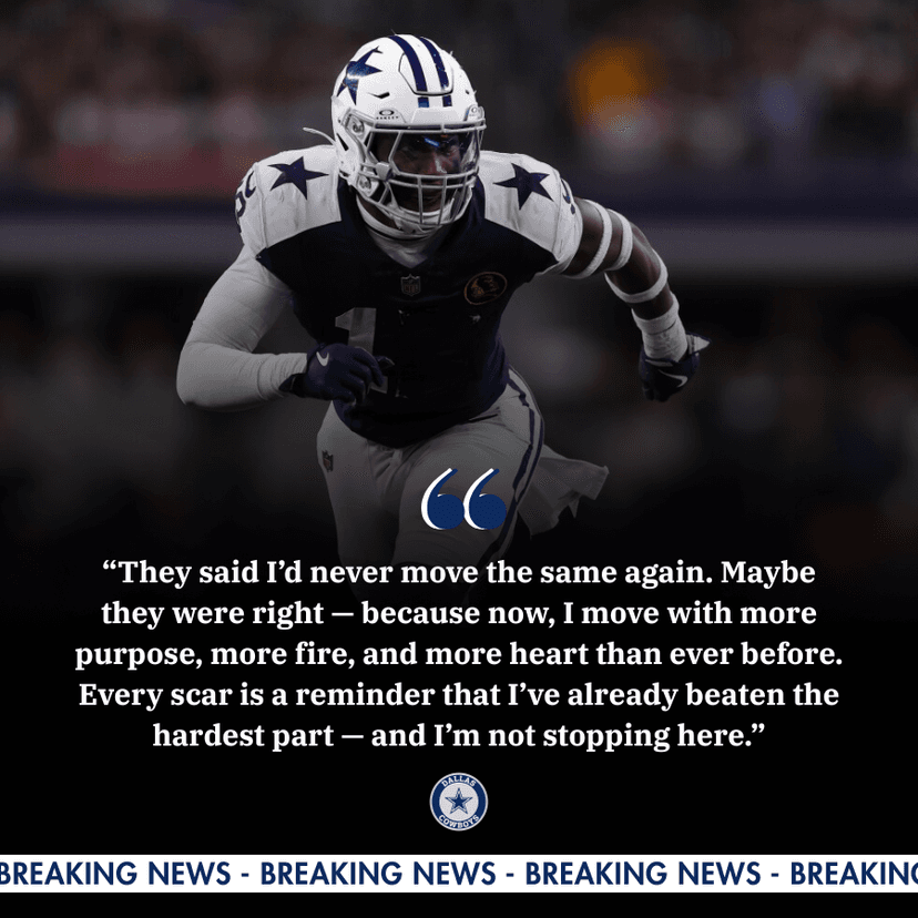 The Cowboys’ lightning-fast star linebacker is set to make his return, promising an electrifying showdown against the Broncos