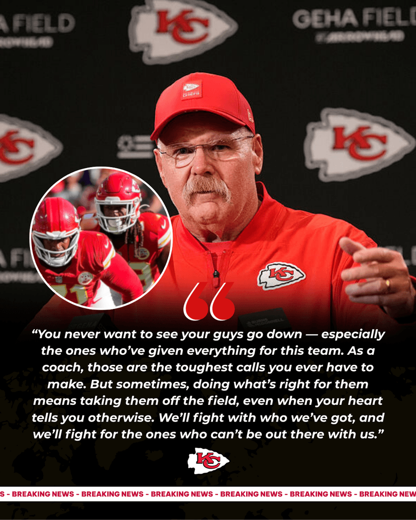 Two Key Chiefs Players Placed on IR Ahead of Chiefs Game – Fans Shocked by Reason Behind Decision