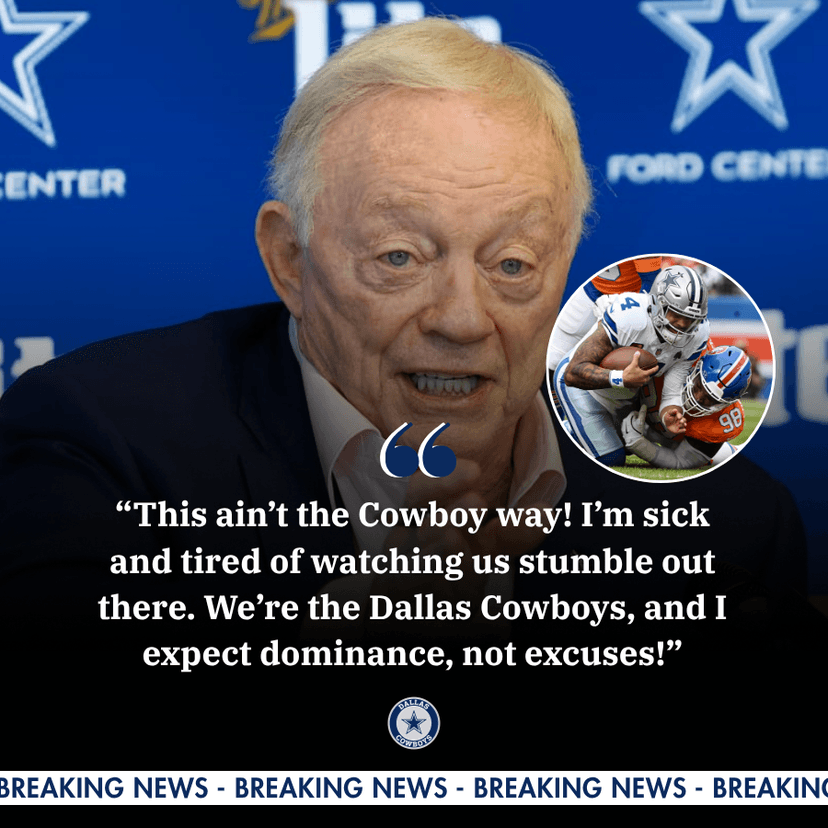 Jerry Jones Unhappy with Cowboys’ 2025 Record: Open to Trades to Boost Team
