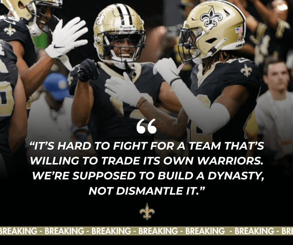 Saints Decide to Trade Two Star Players – Fans Outraged and Beg the Team to Stop