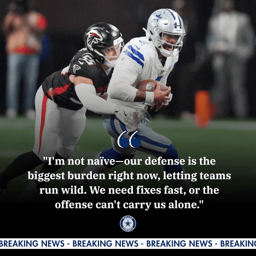 BREAKING NEWS: Cowboys Star QB Admits Defense is the Biggest Weakness