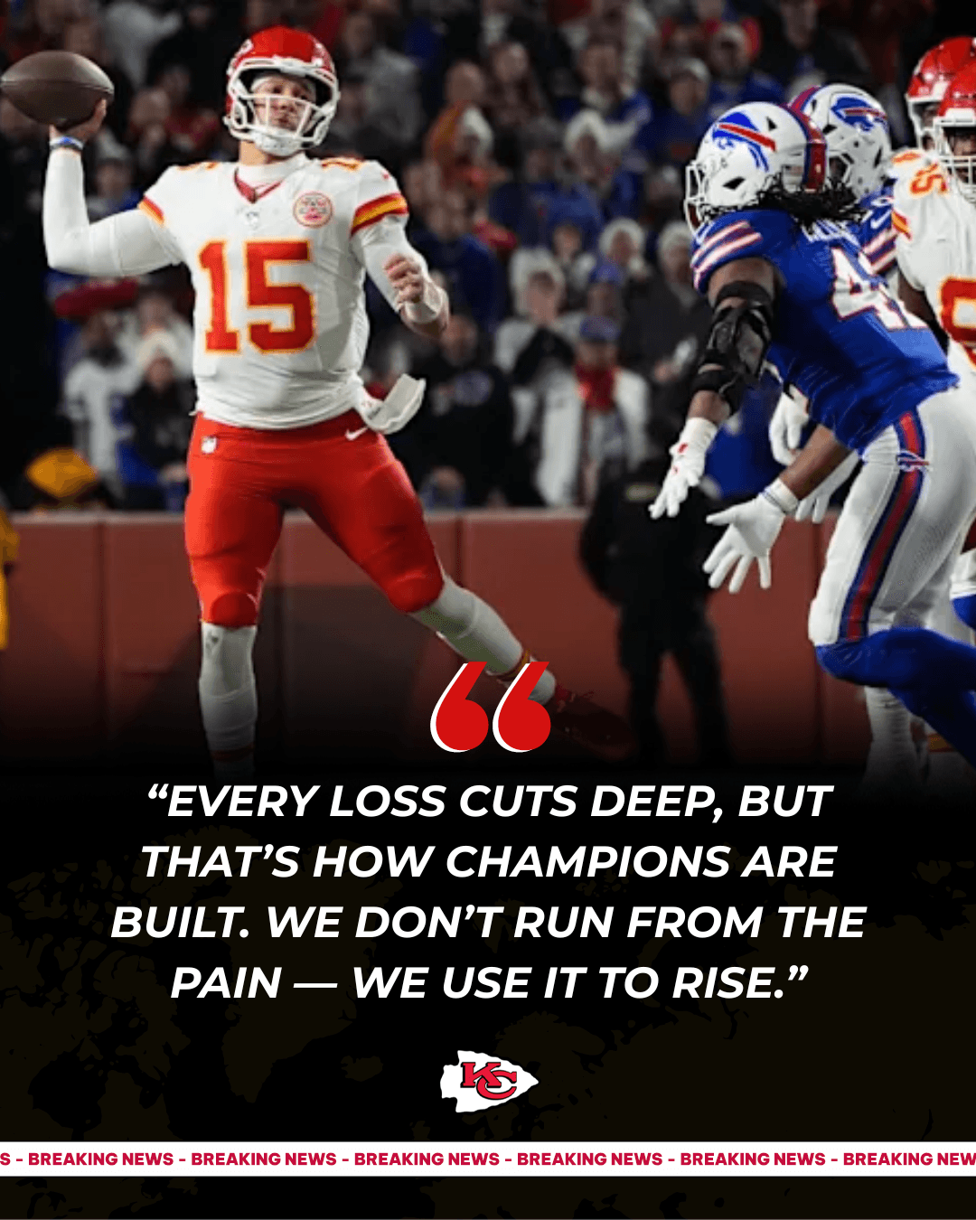 “We Were Stopped, Not Beaten!” — Patrick Mahomes’ Explosive Reaction After Chiefs Controversy Rocks NFL