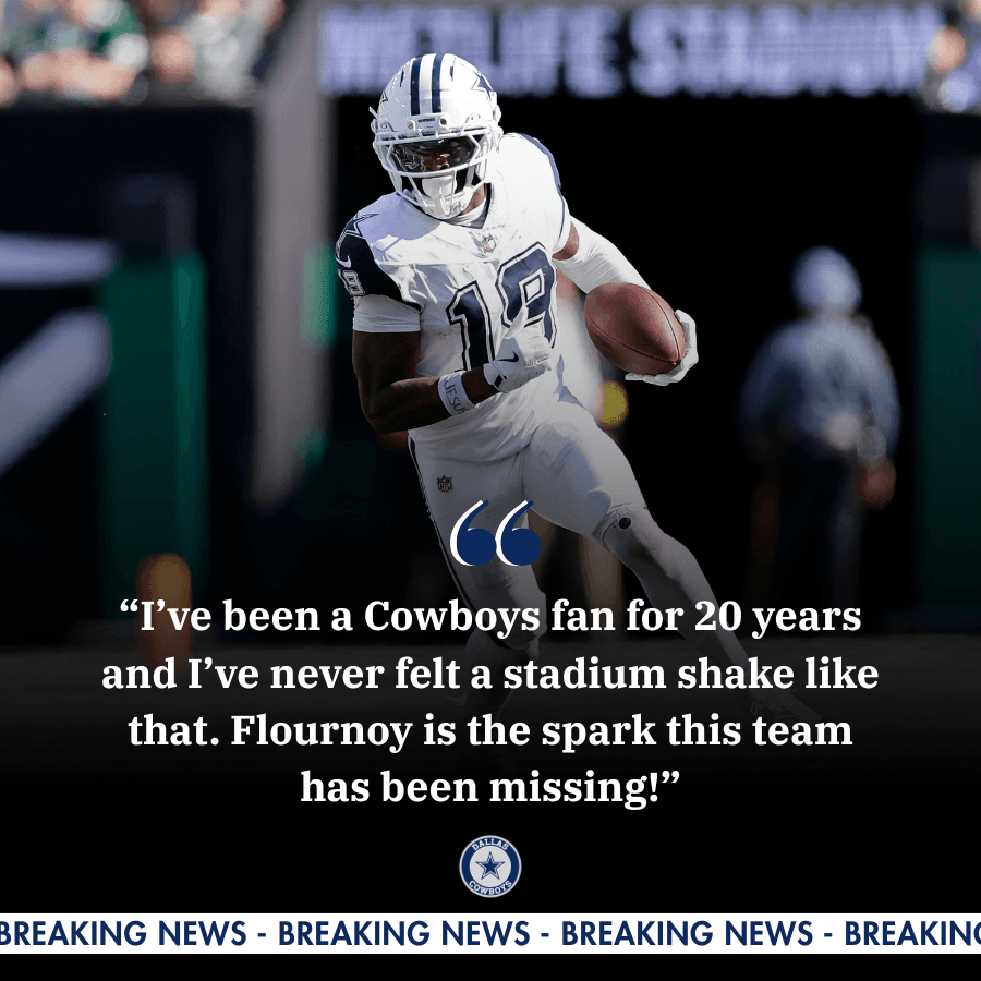 TOUCHDOWN! Ryan Flournoy runs through the defense to give the Dallas Cowboys the lead — AT&T Stadium erupts!