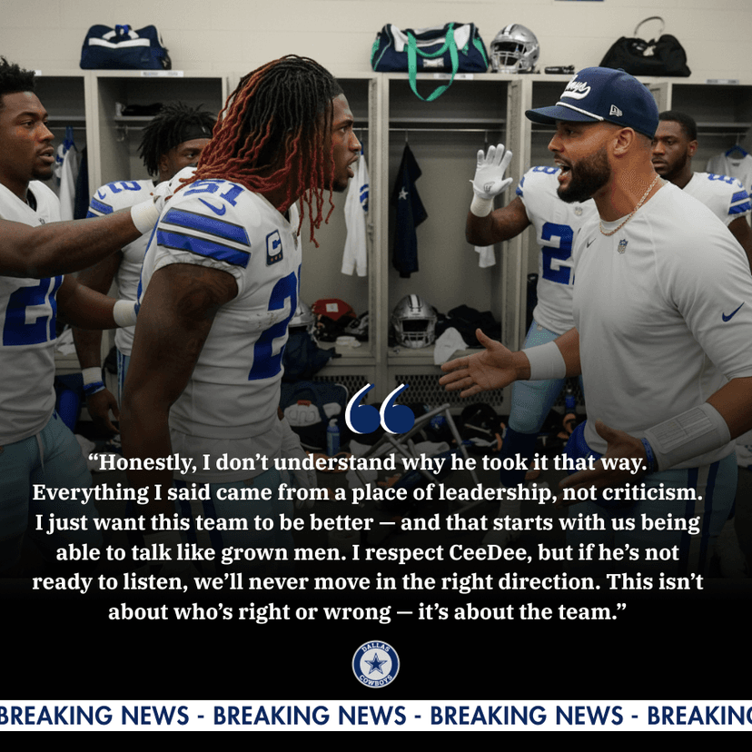 Cowboys Locker Room Tension – CeeDee Lamb and Dak Prescott Disagree, What's Going On?