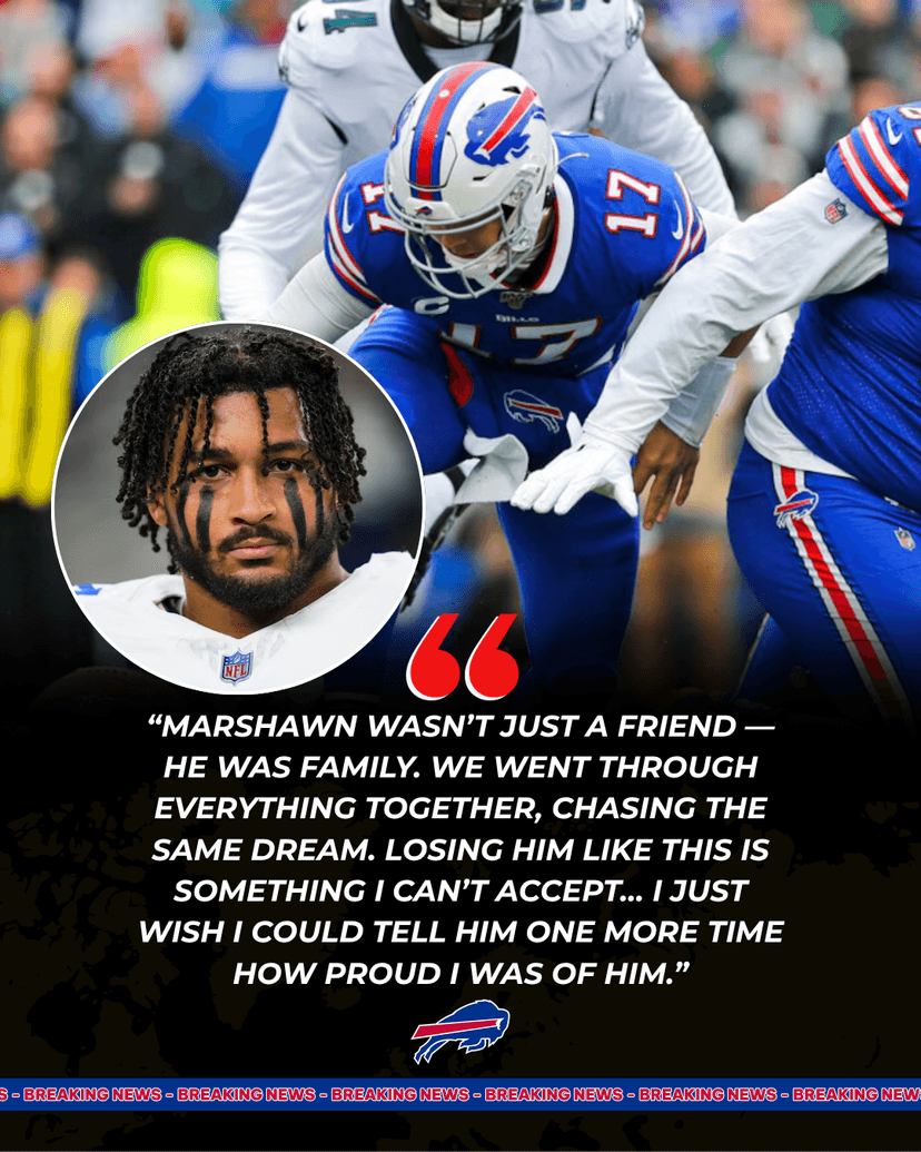 Bills Quarterback Collapses After Learning His College Friend, Cowboys Defensive End Marshawn Kneeland, Dies at 24