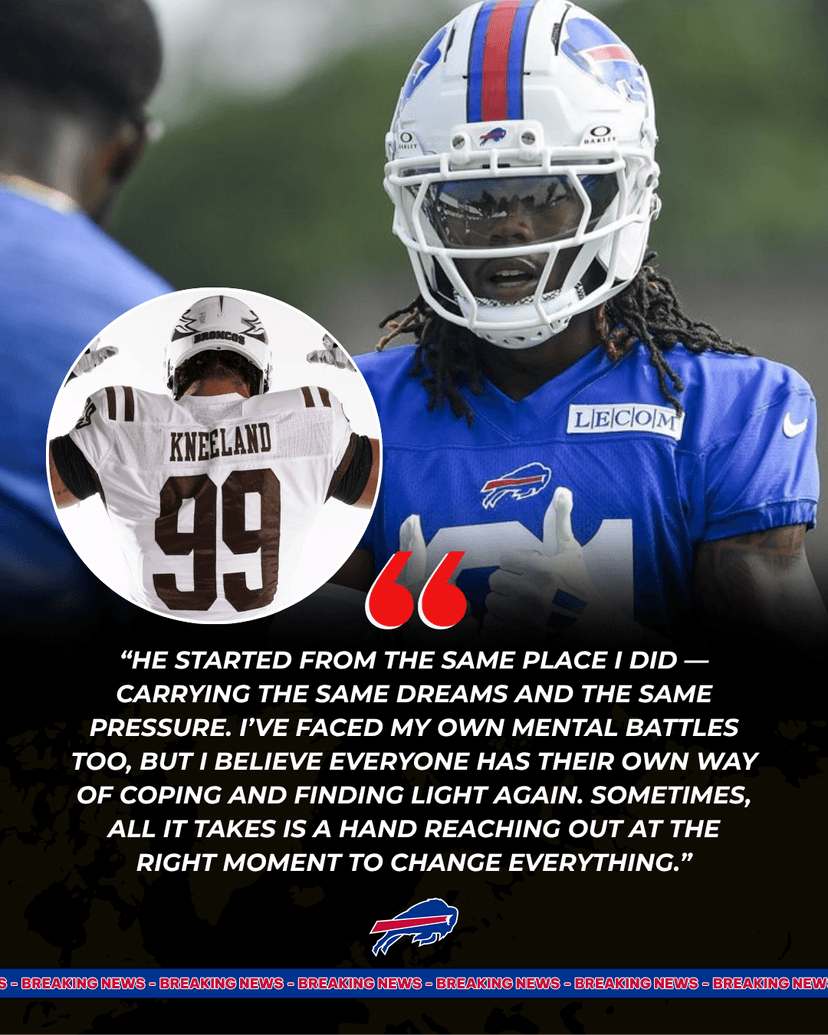 Bills Rookie Donates His First NFL Paycheck to Support Marshawn Kneeland’s Family