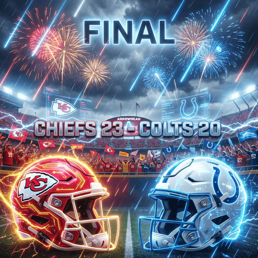 Week 12 Recap: Chiefs Stun Colts 23-20 In Overtime Thriller At Arrowhead