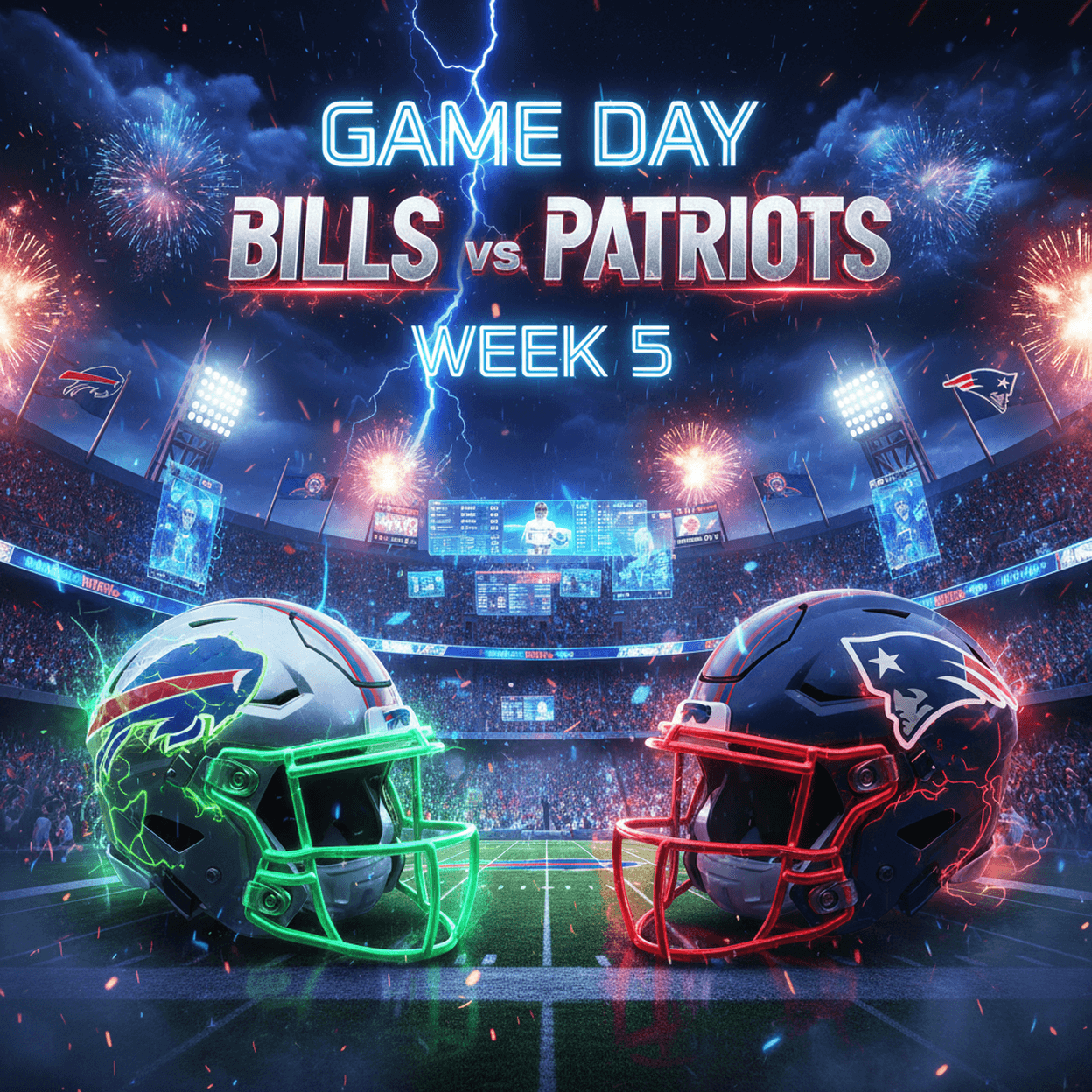 💙❤️ BILLS MAFIA, IT’S GAME TIME! UNDEFEATED STREAK ON THE LINE AS BUFFALO FACES THE PATRIOTS! 🏈🔥