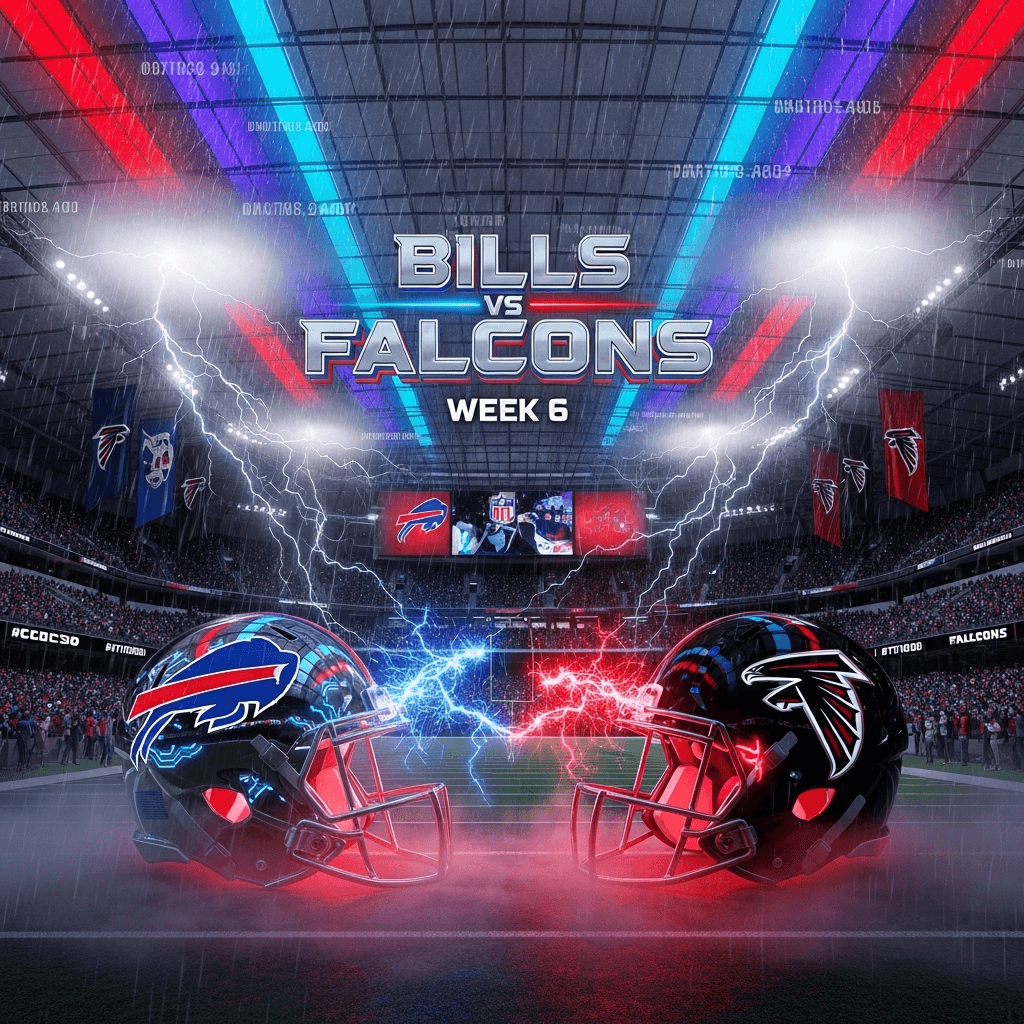 📺 HOW TO WATCH BILLS vs FALCONS (WEEK 6)