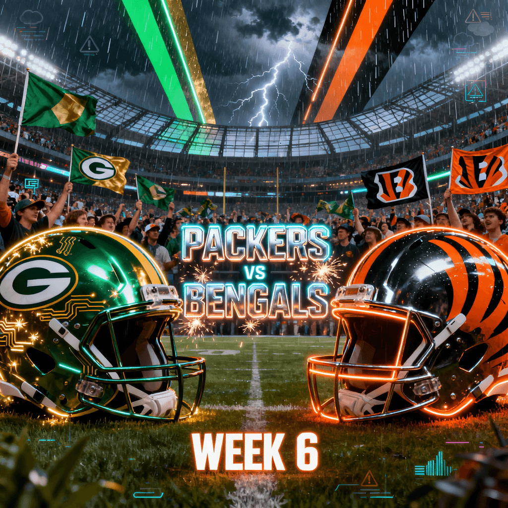 📺 How to Watch: Packers vs Bengals — Week 6