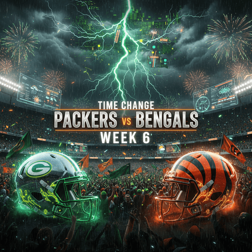 🎻💥 CHAOS IN GREEN BAY?! Packers vs Bengals Game Time CHANGED Due to… a Classical Concert?! 🧀😳