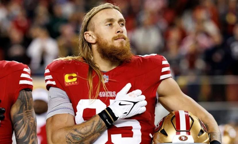 No cameras, no press, still makes fans cry: George Kittle stunned the NFL world by donating $2 million in prize money to support more than 1,000 children battling cancer in San Francisco — “They are true warriors.”