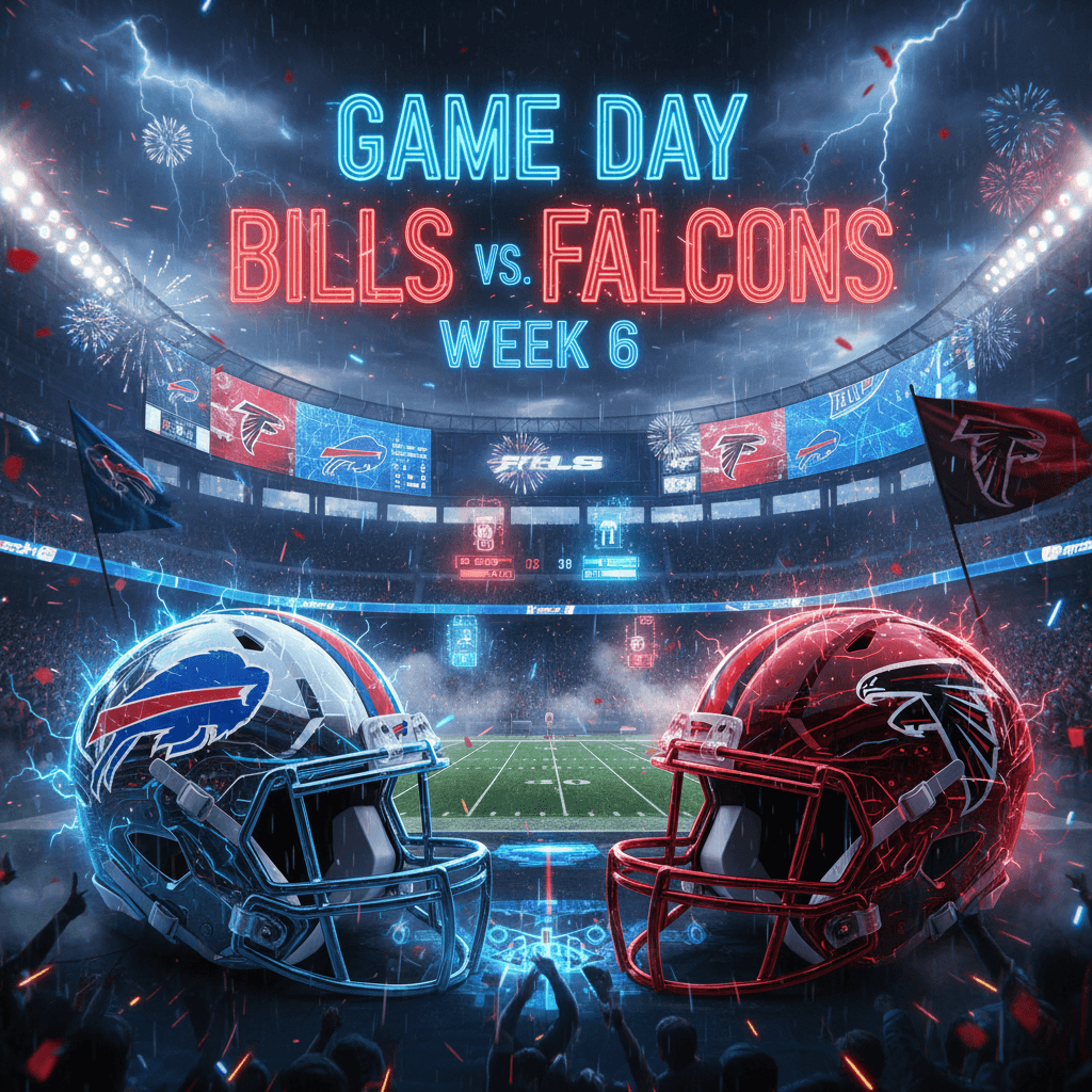 🚨 KICKOFF ALERT: Bills vs Falcons — Josh Allen Takes Over Mercedes-Benz Stadium for a Sunday Showdown! 🔥🏈