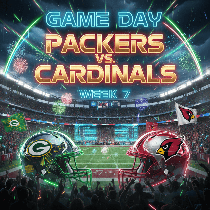 🏈💚💛 PACKERS GAME DAY HYPE: Green Bay Takes Over Glendale — “It’s a Great Day to Win, Packers Nation!” 💥🔥