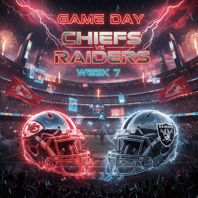 🔥🏈 CHIEFS KINGDOM, IT’S GAME DAY! 💥 Kansas City Gears Up for a Fierce Battle vs. the Raiders — “It’s a Great Day to Defend the Kingdom!” 👑❤️💛
