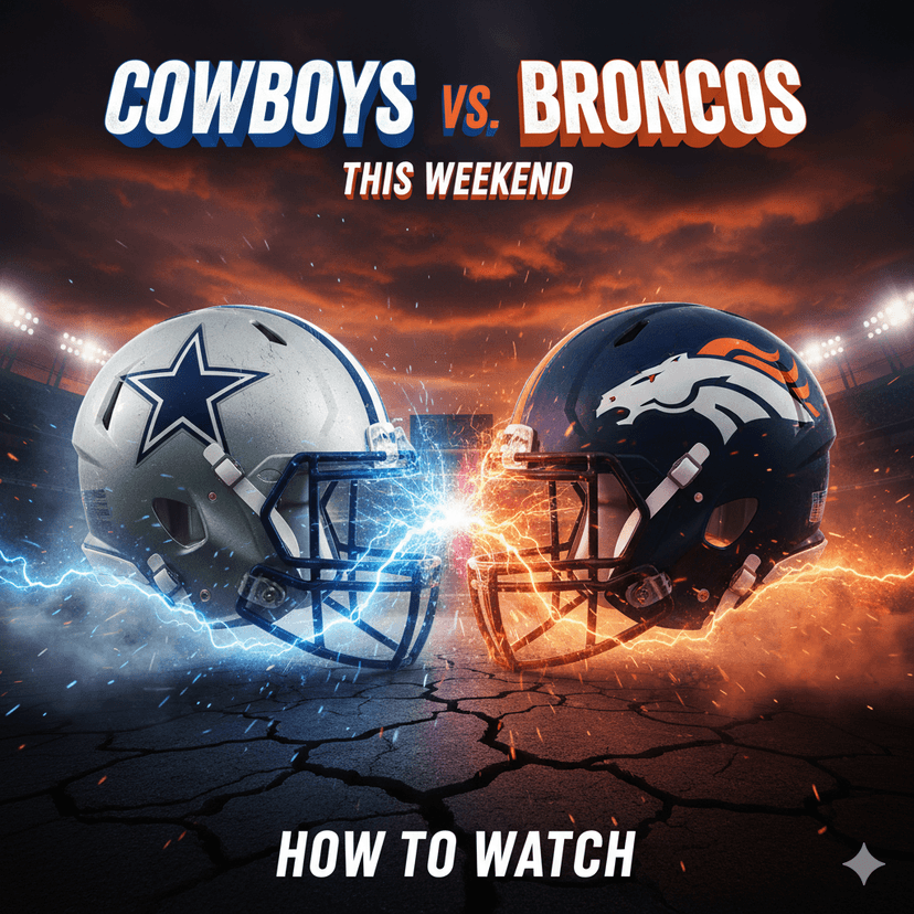 Time Update - Cowboys vs Broncos – Week 8 Game Information