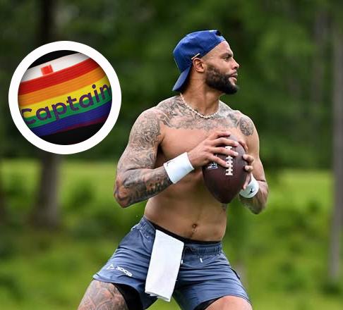 Cowboys Fans Divided After Dak Prescott Refuses LGBT Armband