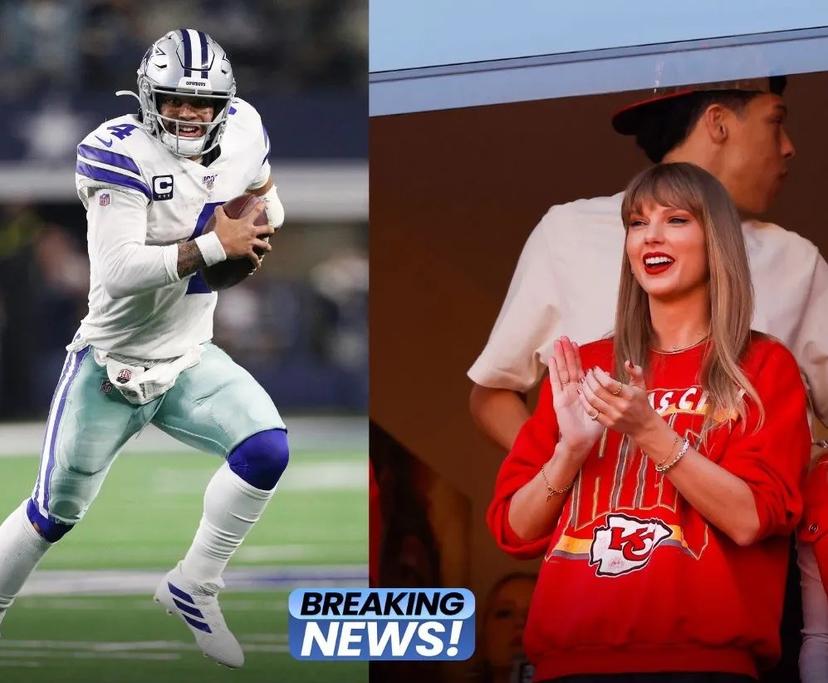 Taylor Swift Fans Flood Social Media After Dak Prescott Beats Chiefs