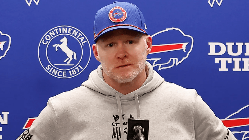 Bills coach Sean McDermott says his team is not okay with being number two
