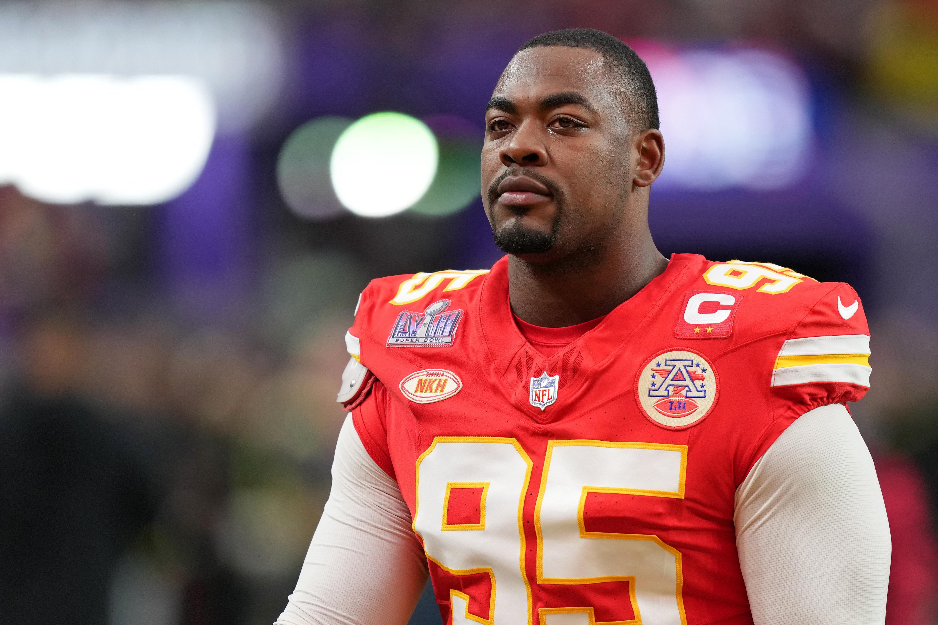 Report: Chiefs pick up contract option on star DT Chris Jones | Reuters