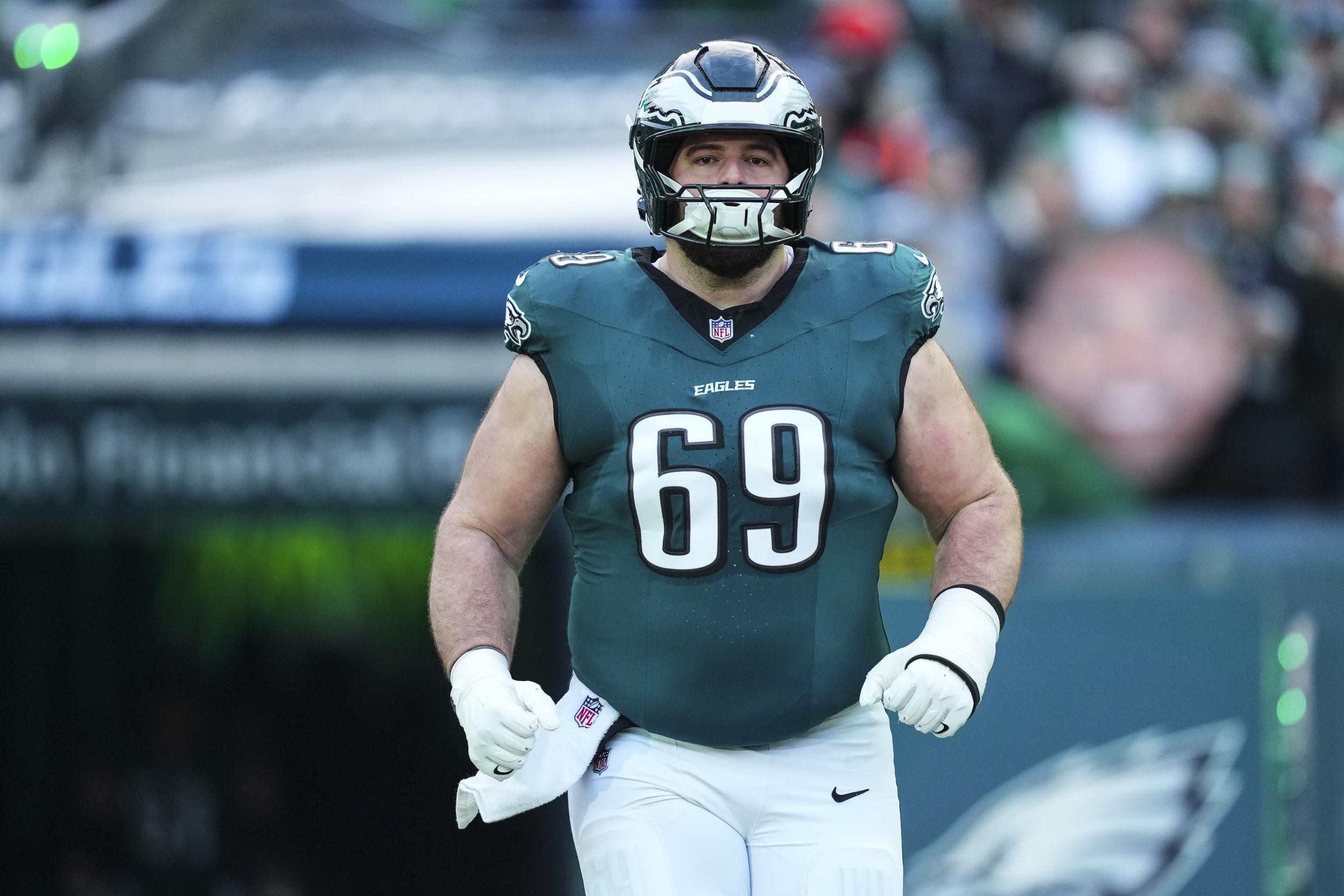 Eagles Put Injured Cam Jurgens in After Landon Dickerson Gets Hurt in NFC  Championship - Newsweek
