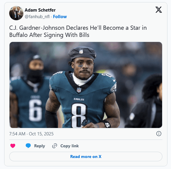 Former Super Bowl Champion Signs With Bills to Fix Safety Depth Crisis