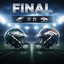 📢 EAGLES UPDATE: Philadelphia Falls 21–17 to Denver in Hard-Fought Week 5 Battle 🦅