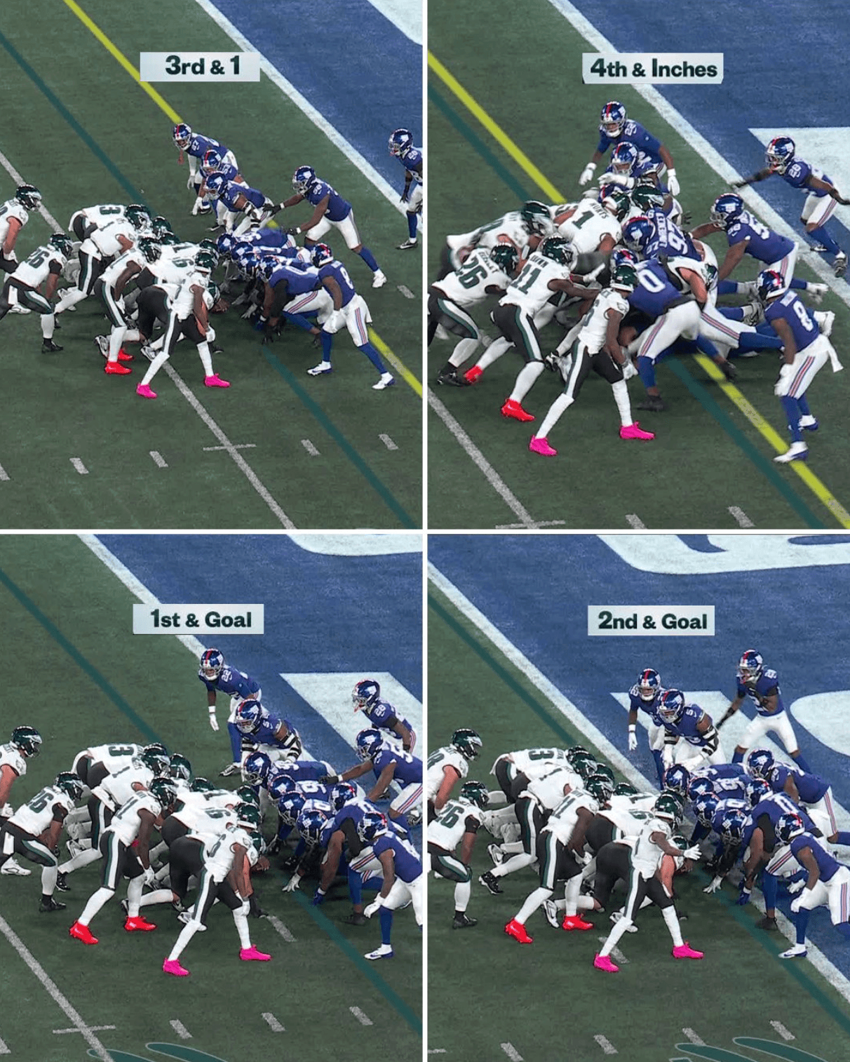 NFL Firestorm: Micah Parsons and Giants Coach Brian Daboll Blast Eagles’ Shocking Four Tush Push Plays!